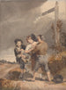 Ucieczka dziewczyny z targu - Thomas Heaphy — widok dzieła