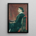 Mme Thomas Hicks - Thomas Hicks — oprawiony obraz na ścianie