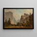 Drzwi do Yosemite i wodospad Bridal Veil - Thomas Hill — oprawiony obraz na ścianie