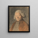 Portret Josepha Browna z Norwich 1720-1800 malarza - Thomas Kerrich — oprawiony obraz na ścianie