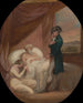 Le brahmane confie sa fille Coraly aux soins de Blandford - Thomas Kirk — widok dzieła