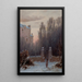 Le vieux domaine en hiver - Thomas Lochlan Smith — oprawiony obraz na ścianie