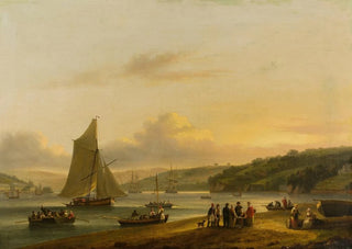 Thomas Luny - Along the Waters Edge.webp