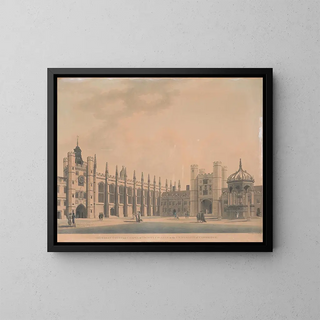 Thomas Malton the Younger - Cambridge University Great Court And Chapel.webp