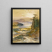Geyser Excelsior Park Yellowstone - Thomas Moran — oprawiony obraz na ścianie