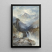 Góra Świętego Krzyża - Thomas Moran — oprawiony obraz na ścianie