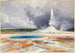 Stary Zamek Geyser - Thomas Moran — widok dzieła