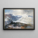 Le sentier des moustiques, montagnes Rocheuses du Colorado, altitude 12 000 pieds - Thomas Moran — oprawiony obraz na ścianie