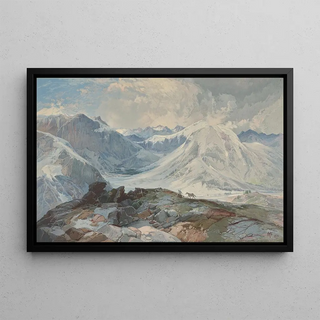 Thomas Moran - The Mosquito Trail Rocky Mountains of Colorado Elevation 12000 feet (Case Conflict).webp