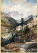 La montagne de la Sainte-Croix Colorado - Thomas Moran — widok dzieła
