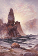 Les Tours de Tower Falls Yellowstone - Thomas Moran — widok dzieła