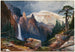 Spadające wodospady wieży i góry siarki, Yellowstone - Thomas Moran — widok dzieła