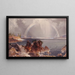Lac Yellowstone - Thomas Moran — oprawiony obraz na ścianie