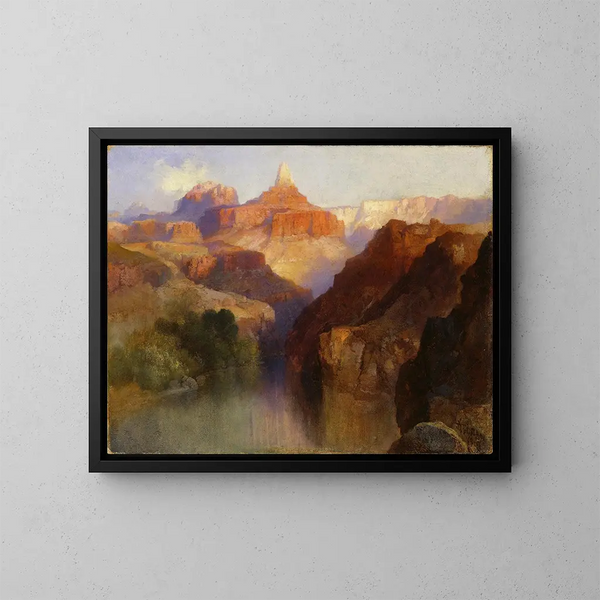 Pic Zoroastre, Grand Canyon, Arizona - Thomas Moran — oprawiony obraz na ścianie