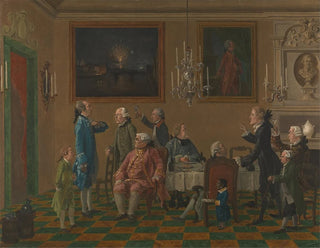 Thomas Patch - British Gentlemen at Sir Horace Manns Home in Florence.webp