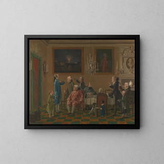 Thomas Patch - British Gentlemen at Sir Horace Manns Home in Florence.webp