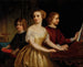 Siostry Parmly - Thomas Prichard Rossiter — widok dzieła