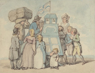 Le Cabinet de curiosités - Thomas Rowlandson — widok dzieła