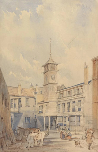 Thomas Shotter Boys - Courtyard of an Inn on the Thames.webp