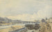 Widok na Sekwanę na poziomie Pont des Arts - Thomas Shotter Boys — widok dzieła