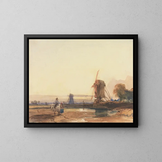 Thomas Shotter Boys - Landscape with Windmills.webp