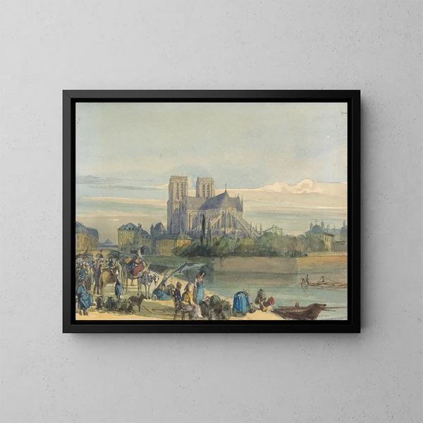 Notre-Dame de Paris - Thomas Shotter Boys — oprawiony obraz na ścianie