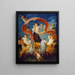 Amphitrite - Thomas Stothard — oprawiony obraz na ścianie