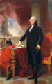 Portret George'a Washingtona - Thomas Sully — widok dzieła