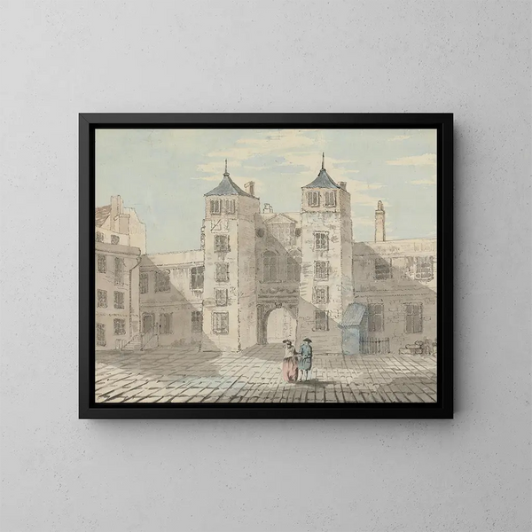 Starego Somerset House - Thomas Theodosius Forrest — oprawiony obraz na ścianie