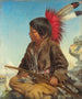 Chłopca indiańskiego w Fort Snelling - Thomas Waterman Wood — widok dzieła