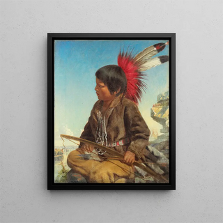 Thomas Waterman Wood - Indian Boy at Fort Snelling.webp