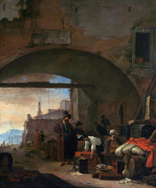 Thomas Wijck - View of a Levantine Port.webp