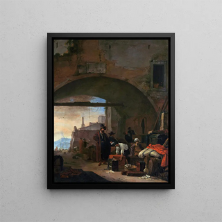 Thomas Wijck - View of a Levantine Port.webp