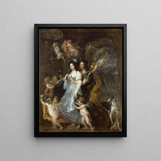 Thomas Willeboirts Bosschaert - Dido and Aeneas in the cave.webp