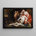 Wenus płacząca nad śmiercią Adonisa - Thomas Willeboirts Bosschaert — oprawiony obraz na ścianie