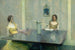 Une lecture - Thomas Wilmer Dewing — widok dzieła