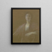 Moment refleksji - Thomas Wilmer Dewing — oprawiony obraz na ścianie