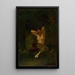 Fauna - Thomas Wilmer Dewing — oprawiony obraz na ścianie