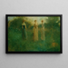 W ogrodzie - Thomas Wilmer Dewing — oprawiony obraz na ścianie