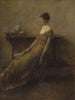 Damy w złocie - Thomas Wilmer Dewing — widok dzieła