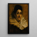 Portret Frances C Houston - Thomas Wilmer Dewing — oprawiony obraz na ścianie