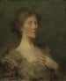 Portret damy - Thomas Wilmer Dewing — widok dzieła