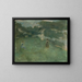 Le merle d'hermite - Thomas Wilmer Dewing — oprawiony obraz na ścianie