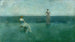 La Récitation - Thomas Wilmer Dewing — widok dzieła