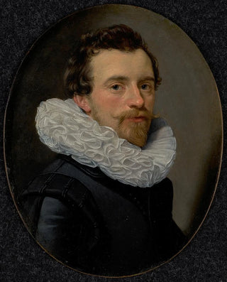 Thomas de Keyser - Portrait of a Young Man with a Ruff.webp