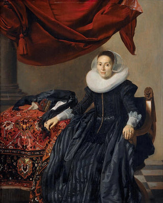 Thomas de Keyser - Portrait of a Young Woman.webp