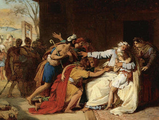 Thophile Auguste Vauchelet - Jacob Refusing To Send Benjamin Away.webp