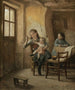 Obiad dzieci - Théophile Duverger — widok dzieła