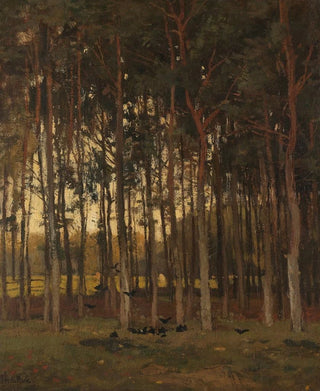 Thophile de Bock - View in the Woods.webp