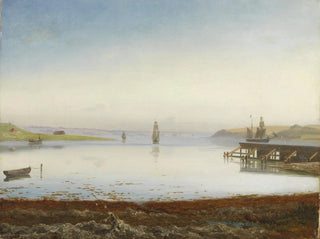 Thorald Lsse - Ships on a Fiord.webp